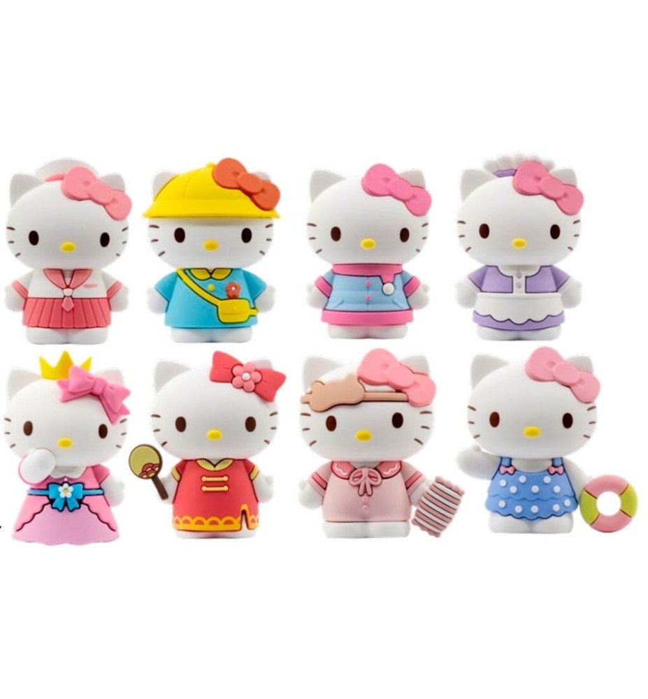 Figura Hello Kitty Vestidos 1 Unidad Aleatoria