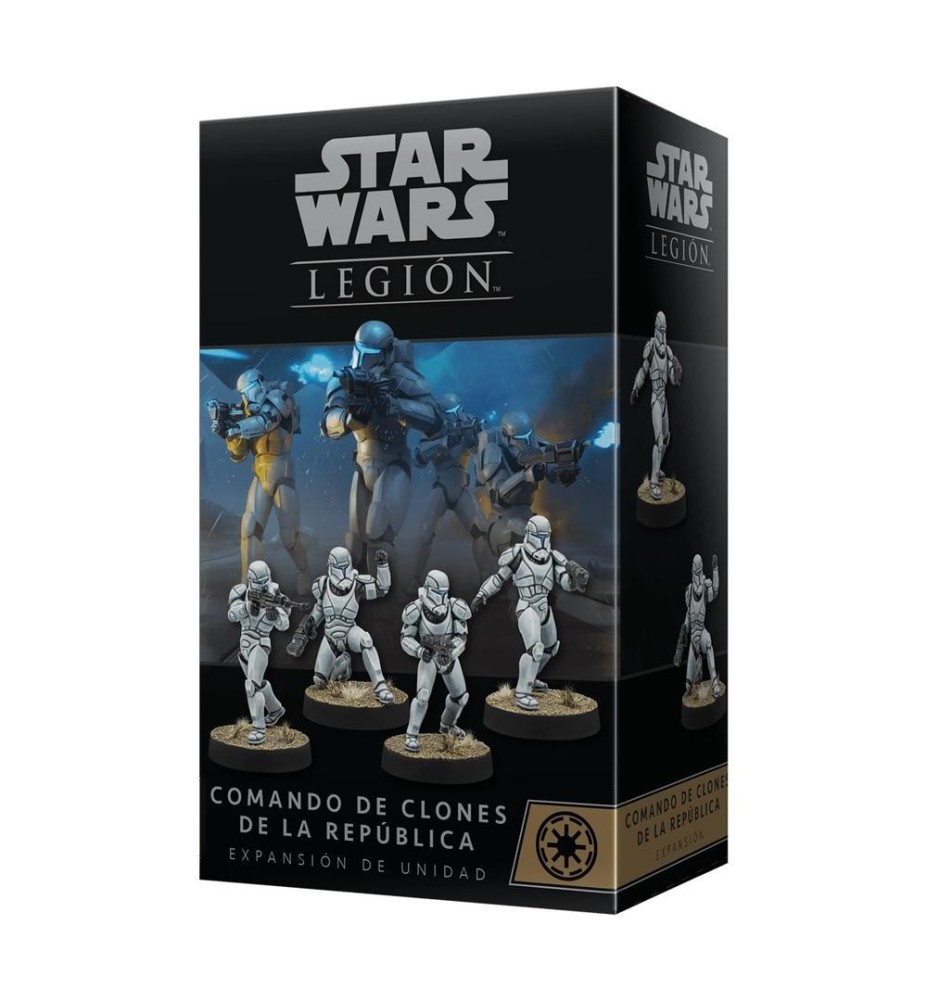 Juego De Mesa Star Wars Legion Comando De Clones De La Republica Edad Recomendada 14 Años