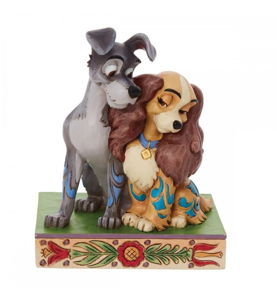 Figura Enesco Disney La Dama Y El Vagabundo