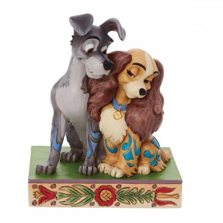 Figura Enesco Disney La Dama Y El Vagabundo