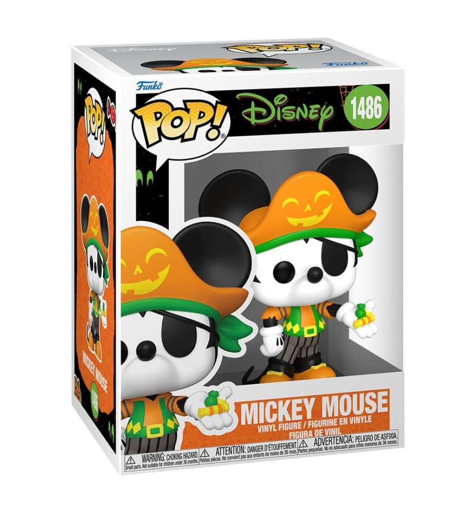 Funko Pop Disney Mickey Mouse Halloween Pirata