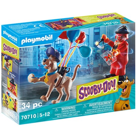 Playmobil Scooby - Doo! Aventura Con Ghost Clown