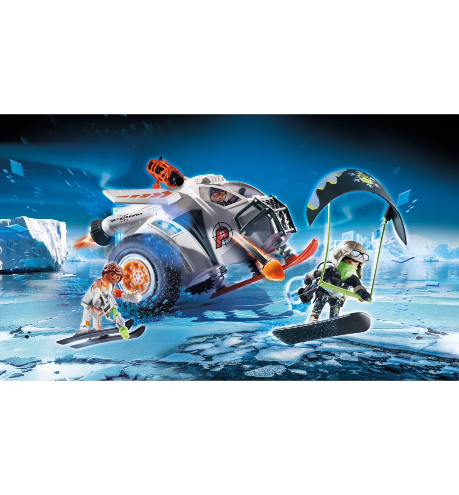 Playmobil Espias Spy Team Planeador De Nieve