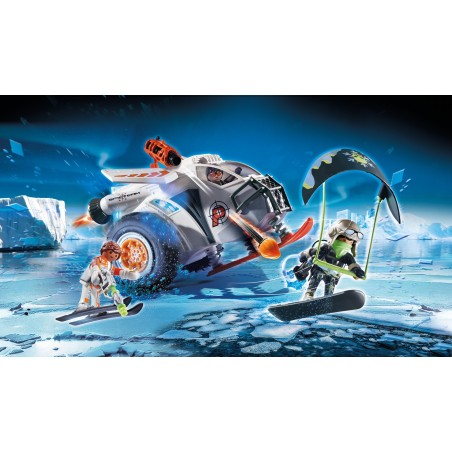 Playmobil Espias Spy Team Planeador De Nieve