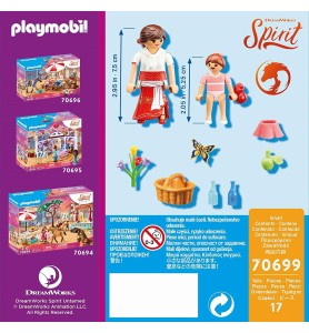 Playmobil Spirit Indomable Joven Fortu Y Milagros