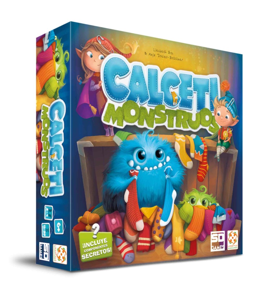 Juego De Mesa Calcetimonstruos Pegi 6