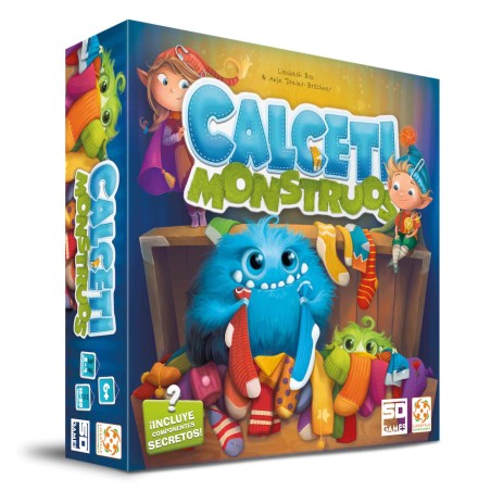 Juego De Mesa Calcetimonstruos Pegi 6