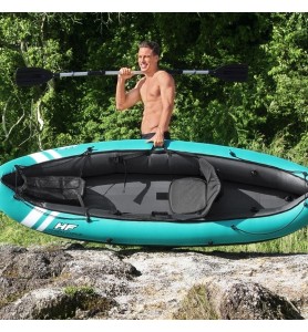 Bestway 65118 -  Kayak Hinchable Ventura Con Remo 1 Persona 280 X 86 X 40 Cm