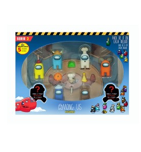 Figuras Bizak Among As S2 Caja Deluxe Pack 8