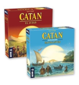 Kit Juegos De Mesa Catán + Expansión Catán Navegantes