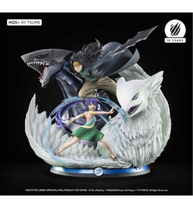 Figura Tsume Arts Fairy Tail Gajeel & Wendy Estatua Resina Escala 1 - 4 Hqs+