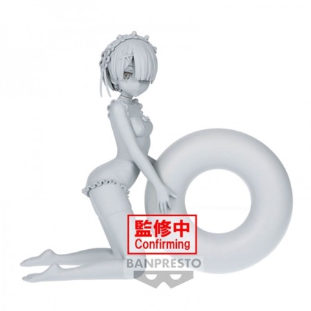 Figura Banpresto Re Zero Starting Life In Another World Celestial Vivi Ram Maid Style Ver.13cm