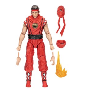 Figura Hasbro Power Rangers X Cobra Kai Lightning Collection Miguel Diaz Red Eagle Ranger