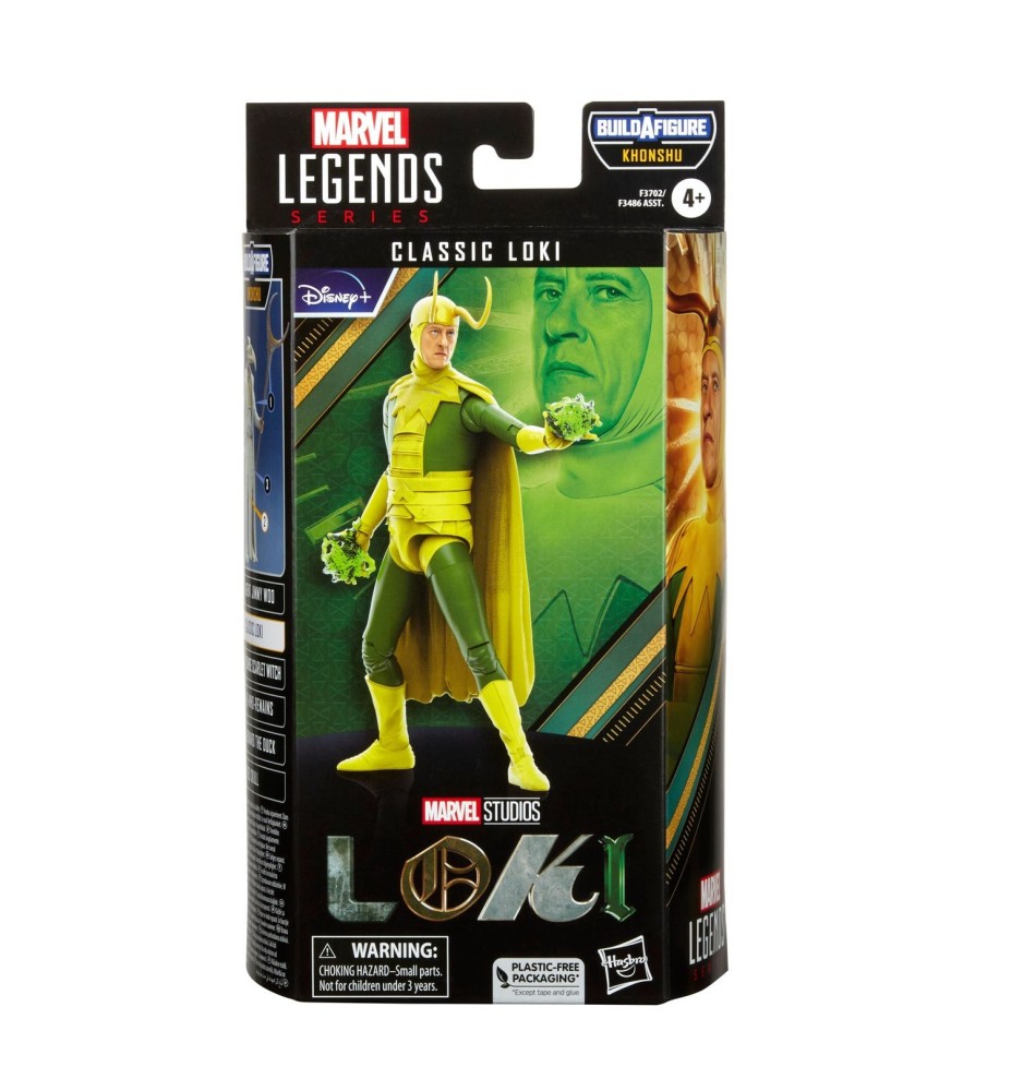 Figura Hasbro Marvel Legends Series Loki Clásico