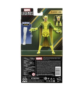 Figura Hasbro Marvel Legends Series Loki Clásico