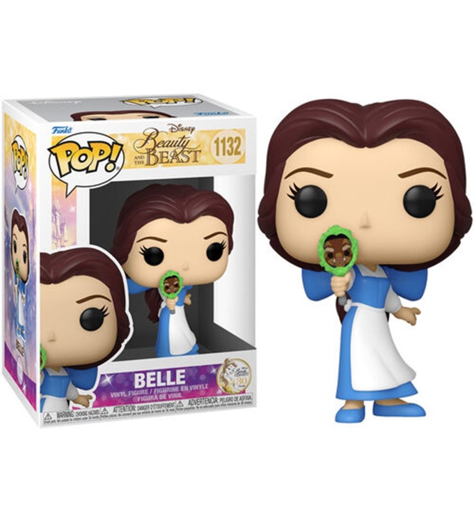 Funko Pop Disney La Bella Y La Bestia Bella Con Espejo 57583