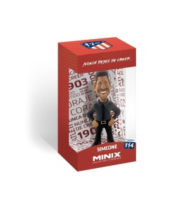 Figura Minix Futbol Atlético De Madrid Simeone 12 Cm