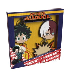 Set Llaveros Cyp Brands My Hero Academia 4 Llaveros