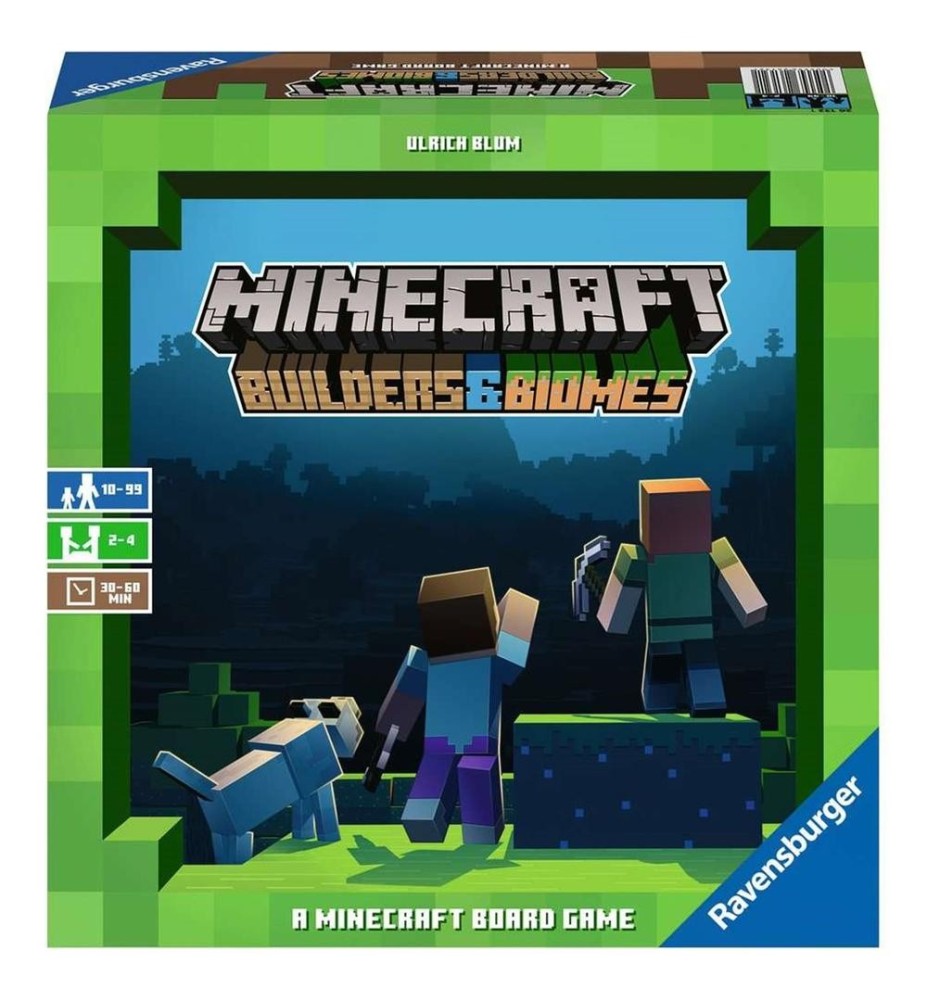 Juego De Mesa Ravensburger Minecraft Builders & Biomes