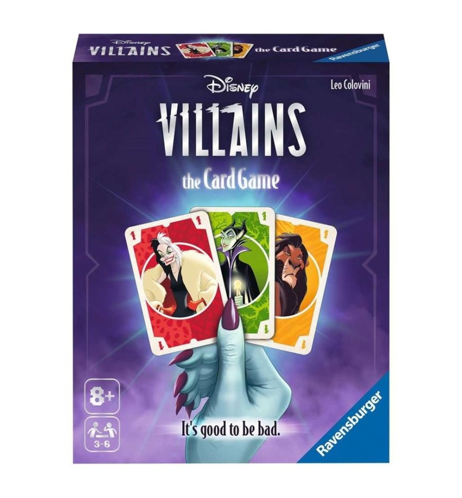 Juego De Mesa Ravensburger Disney Villains -  The Card Game