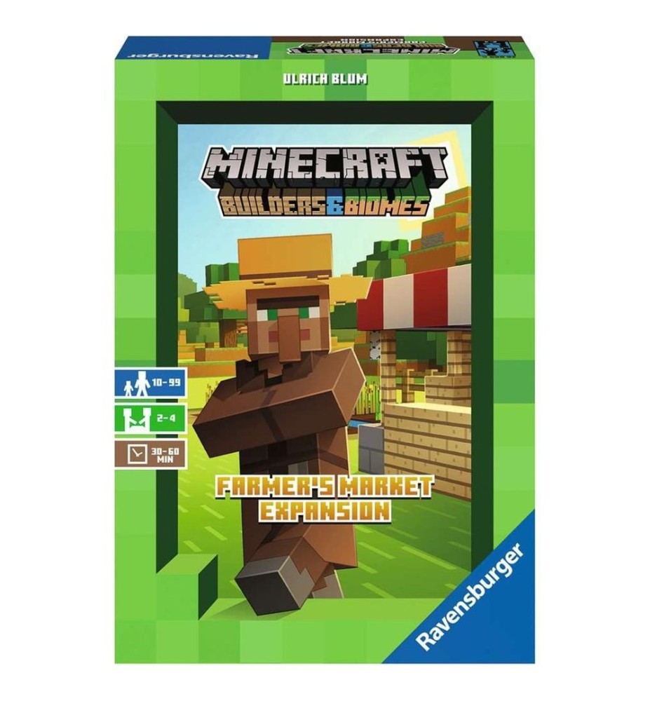 Juego De Mesa Ravensburger Minecraft Farmer's Market Esp.