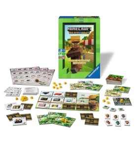 Juego De Mesa Ravensburger Minecraft Farmer's Market Esp.