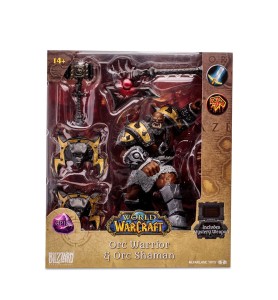 Figura Mcfarlane Toys World Of Warcraft Orc Warrior & Orc Shaman Epic Figura 15cm