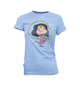 Camiseta Funko Pop Super Cute Tee DC Wonder Woman Con Cuerda Talla L Niña 23301