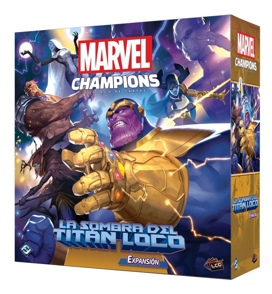 Juego De Mesa Marvel Champions: La Sombra Del Titan Loco Pegi 14