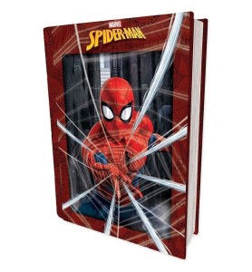 Puzzle Libro Lenticular Prime 3d Marvel Spiderman 300 Piezas