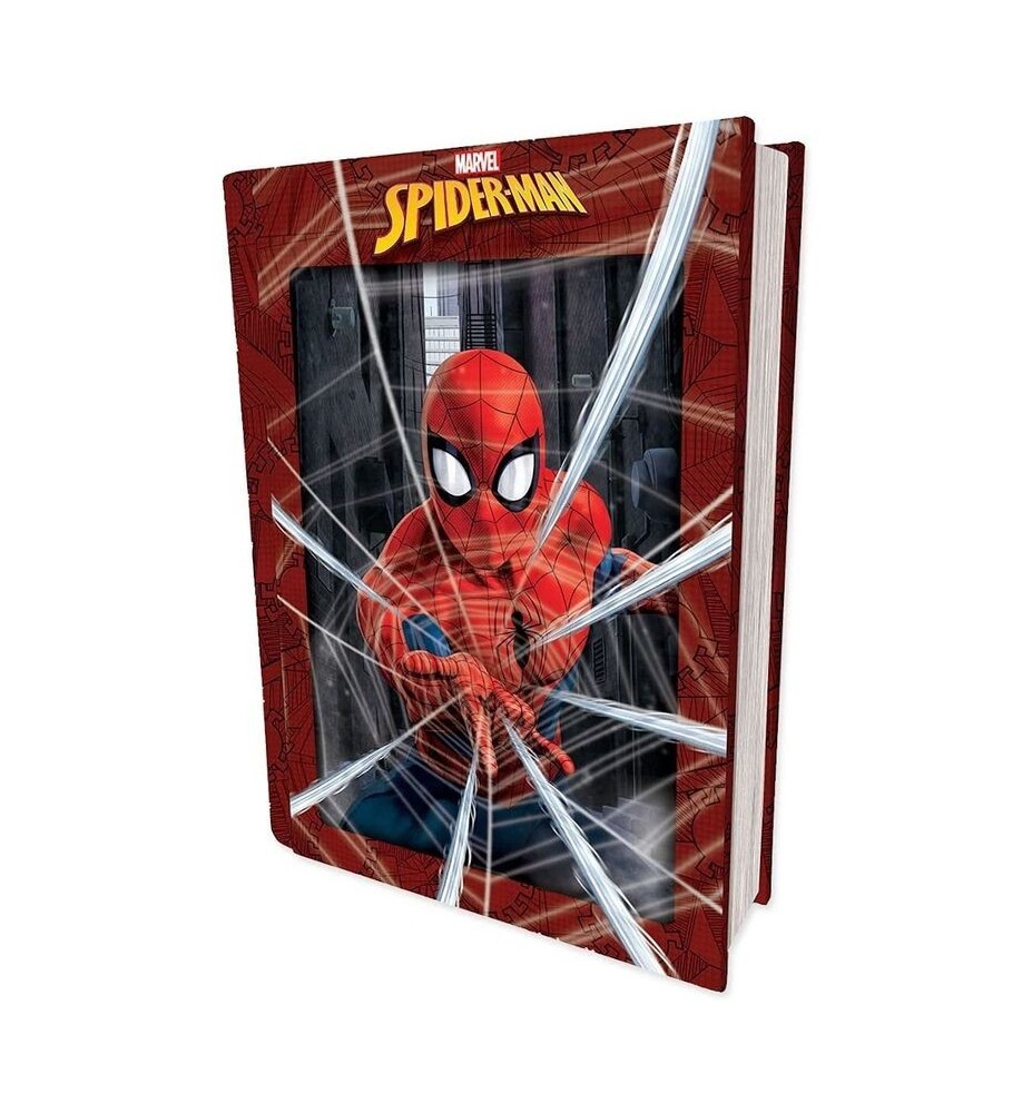 Puzzle Libro Lenticular Prime 3d Marvel Spiderman 300 Piezas