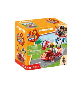 Playmobil D.o.c. Mini Coche De Bomberos