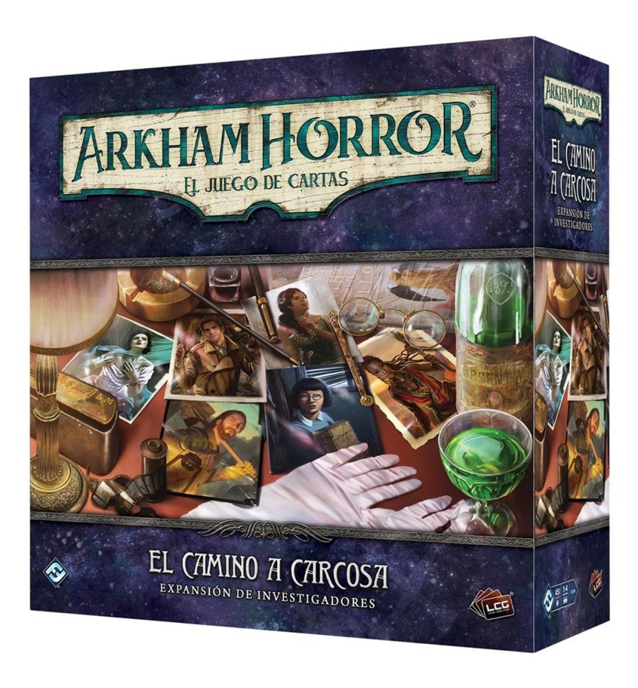 Juego De Mesa Arkham Horror Lcg: El Camino A Carcosa Exp. Investigadores Pegi 14