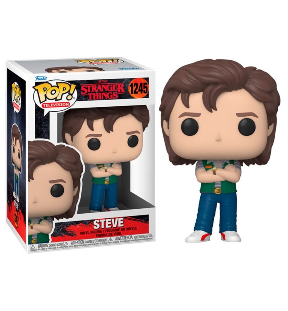 Funko Pop Series Tv Stranger Things S4 Steve 62398