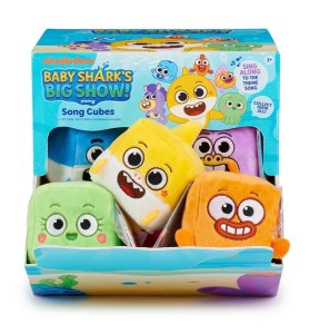 Peluches Pequeños Con Sonidos Wowwee Baby Shark 12 Unidades