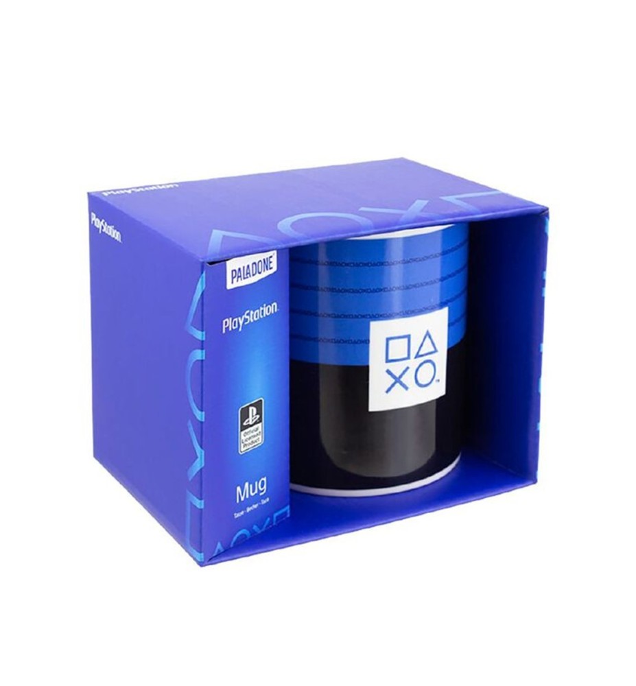 Taza Paladone Playstation Stripe