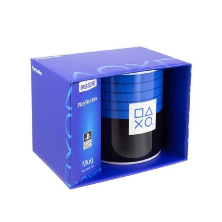 Taza Paladone Playstation Stripe