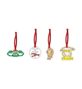 Decoracion De Navidad Half Moon Bay Friends Set De 4