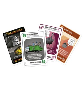 Juego De Mesa Exploding Kittens Recetas Del Desastre Pegi 7