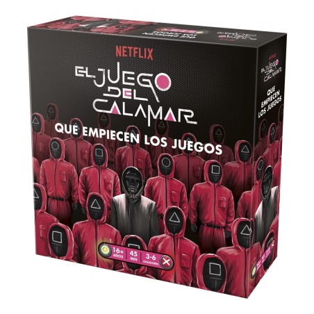 Juego De Mesa El Juego Del Calamar Pegi 16