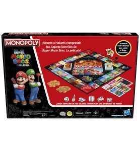 Juego De Mesa Monopoly The Super Mario Bros La Pelicula