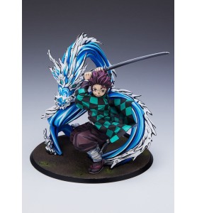 Estatua Aniplex Demon Slayer Kimetsu No Yaiba Tanjiro Kamado 1 - 8 Ver.19 Cm