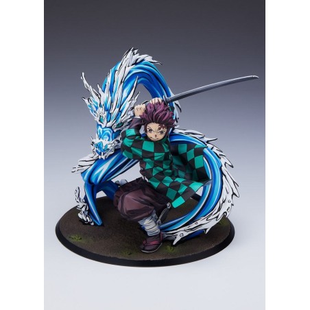 Estatua Aniplex Demon Slayer Kimetsu No Yaiba Tanjiro Kamado 1 - 8 Ver.19 Cm