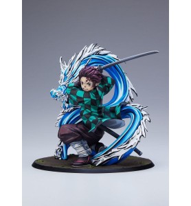 Estatua Aniplex Demon Slayer Kimetsu No Yaiba Tanjiro Kamado 1 - 8 Ver.19 Cm