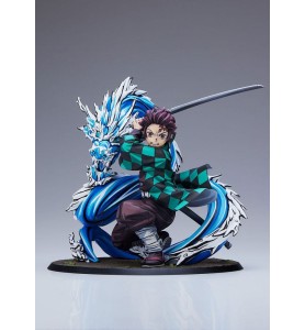 Estatua Aniplex Demon Slayer Kimetsu No Yaiba Tanjiro Kamado 1 - 8 Ver.19 Cm