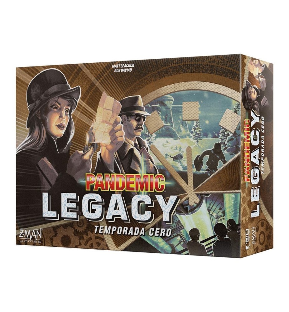 Juego De Mesa Pandemic Legacy Temporada 0 Edad Recomendada 14 Años