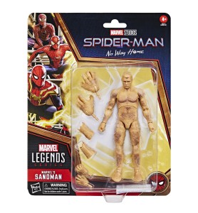 Figura Hasbro Marvel Legends Series Spider - Man No Way Home Sandman