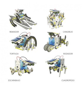 Kit 14 En 1 Deqube Robot Construccion Solar Pegi 8