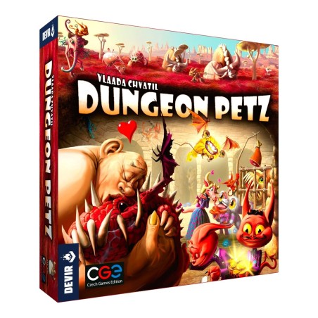 Juego De Mesa Devir Dungeon Petz