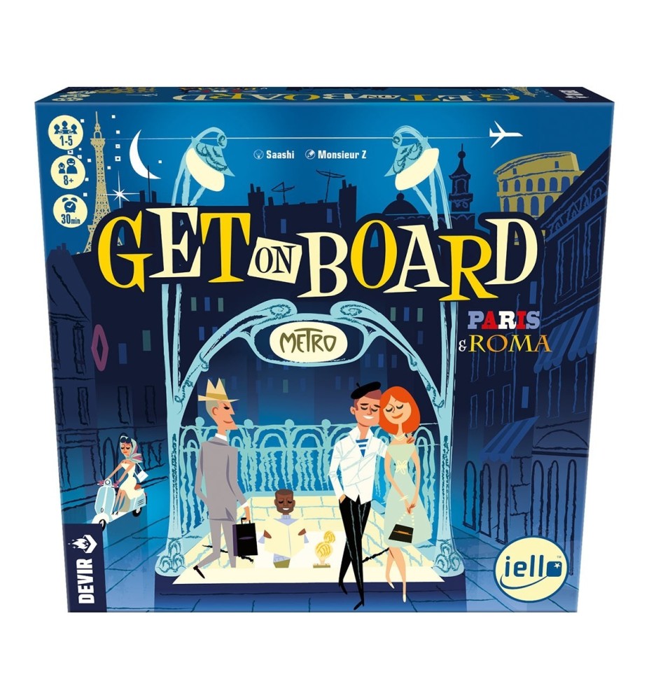 Juego De Mesa Devir Get On Board